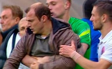 Матч "Заря" - "Днепр" закончился грандиозным скандалом: опубликовано видео