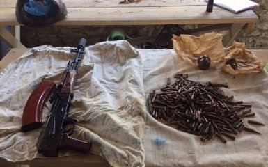 СБУ изъяла у жителя Херсонской области оружие, полученное из зоны АТО