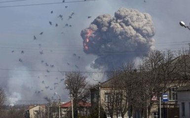 Взрывы в Токмаке