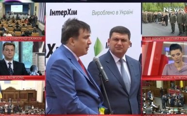 Саакашвили жестко наехал на Киву: появилось видео