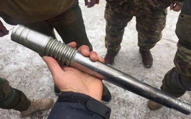 От боевиков в Авдеевку прилетел загадочный снаряд: появились фото