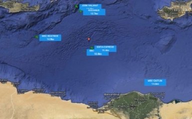 У мережі показали, як шукають зниклий єгипетський літак: опубліковано відео