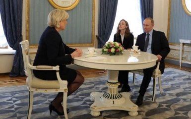 Путін на зустрічі з Ле Пен знову заходився брехати: з'явилося відео
