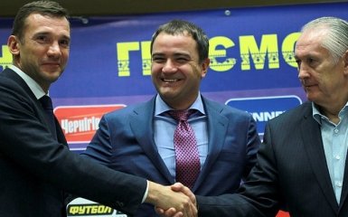 Появилось первое фото Шевченко-тренера сборной Украины