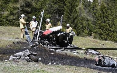 В Австрии разбился вертолет: два человека погибли