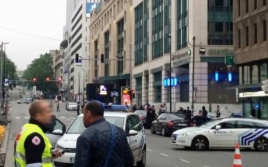 Психічно хворий "терорист" налякав Брюссель: опубліковані фото і відео