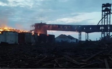 Армия РФ обстреляла зерновой терминал в Херсонской области