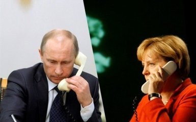 Путін і Меркель вирішили активізувати роботу в нормандському форматі