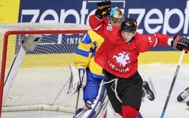 Украина потерпела первое поражение на чемпионате мира по хоккею: опубликованы фото