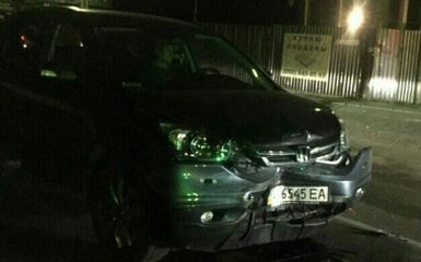 В масштабном пьяном ДТП под Киевом пострадали пять авто: опубликованы фото