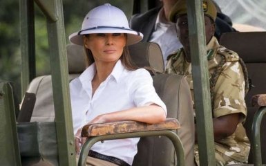 Глобальна помилка: Меланію Трамп розкритикували за наряд під час візиту в Африку