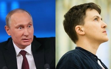 Она улетела: карикатурист едко высмеял Путина, отпустившего Савченко