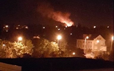 В окупованому Донецьку спалахнула потужна пожежа: в мережі обговорюють фото