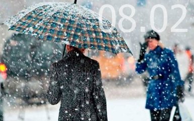 Прогноз погоди в Україні на 8 лютого