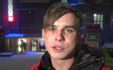 Журналист российского "Дождя" насмешил антиукраинским поступком: появилось видео