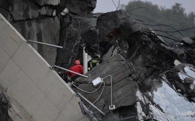 Обрушення моста в Генуї: у постраждалої українки діагностований перелом хребта