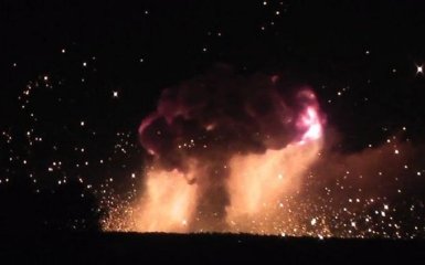 На арсеналі у Вінницькій області сталася диверсія: опубліковано відео вибухів
