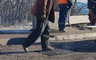 Дороги строят "украинские диверсанты": фото и видео из оккупированного Крыма насмешили соцсети