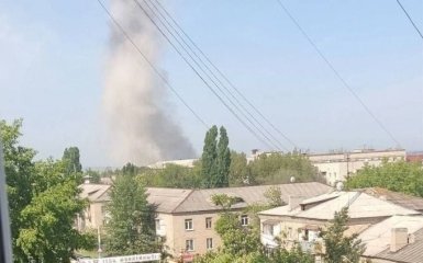 В Луганске раздались мощные взрывы