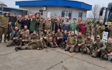 Украина вернула из российского плена еще 45 воинов ВСУ
