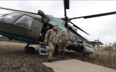 Порошенко прибыл в зону АТО: появились первые фото и видео