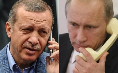 Путін поговорив з Ердоганом і поділився враженням