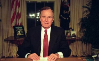 Стало відомо, якими були останні слова Джорджа Буша-старшого