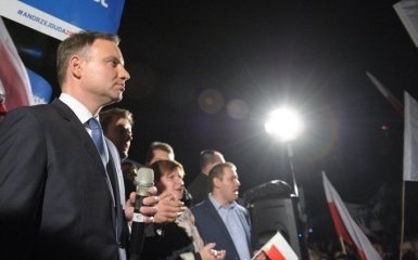 Президент Польши попал в аварию