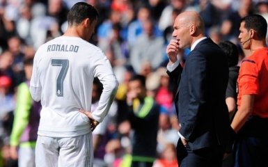 Зидан: «Верю, что Роналду хочет остаться в Реале»