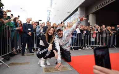 Именная звезда группы "Время и Стекло" появилась на Площади звезд в Киеве - впечатляющие фотографии