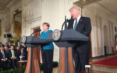 Трамп та Меркель знову обговорили ситуацію на Донбасі
