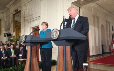 Трамп та Меркель знову обговорили ситуацію на Донбасі