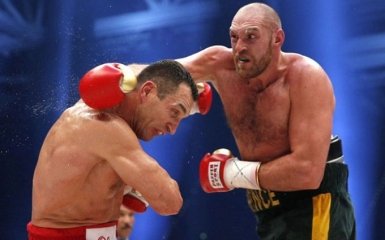 Кличко и Тайсон Фьюри назвали дату боя-реванша