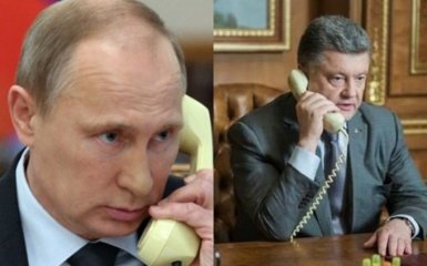 У Путина выдали свою версию переговоров с Порошенко