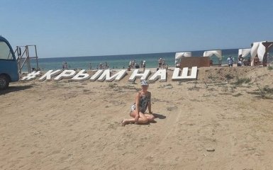 Пик несезона: в сети показали новые фото пустых пляжей в оккупированном Крыму
