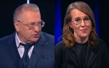 Собчак і Жириновський влаштували матюкливі дебати на росТВ: з'явилося відео