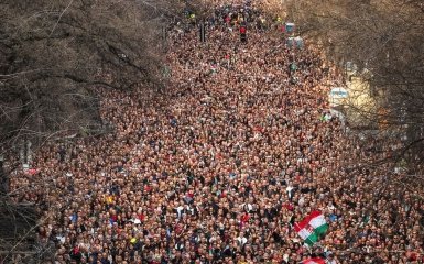 Протести в Угорщині