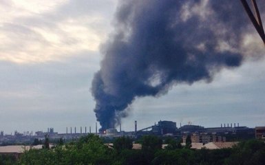 В окупованому Алчевську людей налякала сильна пожежа: з'явилися фото і відео
