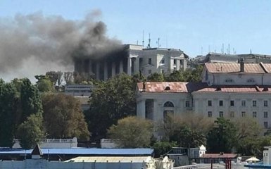 Штаб Чорноморського флоту РФ атакували ракетами під час наради керівників