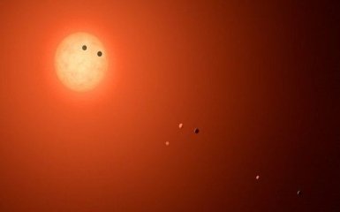 На землеподобных планетах системы TRAPPIST-1 возможно нашли воду
