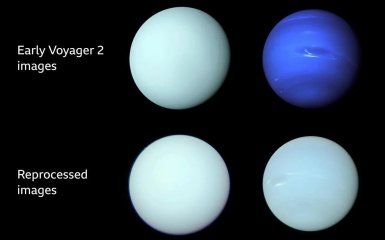 Уран і Нептун вперше показали у справжніх кольорах