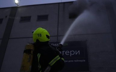 Это поджог. Полиция обнаружила виновника пожара в киевском ТРЦ
