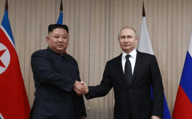 Путін і Кім Чен Ин
