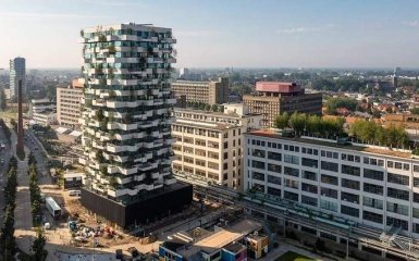В Нидерландах построили небоскреб с 10 тысячами растений на балконах