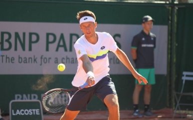 Український тенісист-патріот вийшов у друге коло Roland Garros