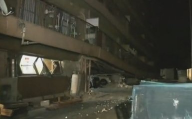 В Японии произошло новое мощное землетрясение: опубликовано видео
