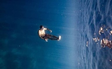 Украинский дайвер установил новый национальный рекорд: опубликовано зрелищное видео