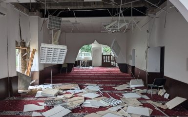 В Киеве в результате атаки РФ поврежден Исламский культурный центр