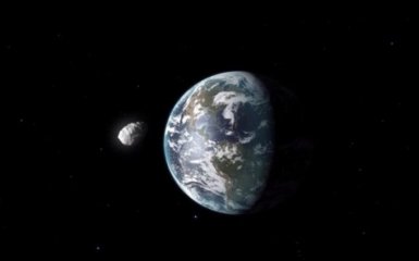 NASA показала фото астероида, который может столкнуться с Землей