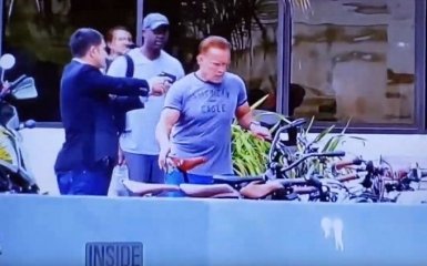 Арнольд Шварценеггер едва не стал жертвой уличного вора (видео)
